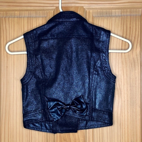 Harajuku Mini For Target Black Biker Vest (6/6X) - Picture 2 of 3